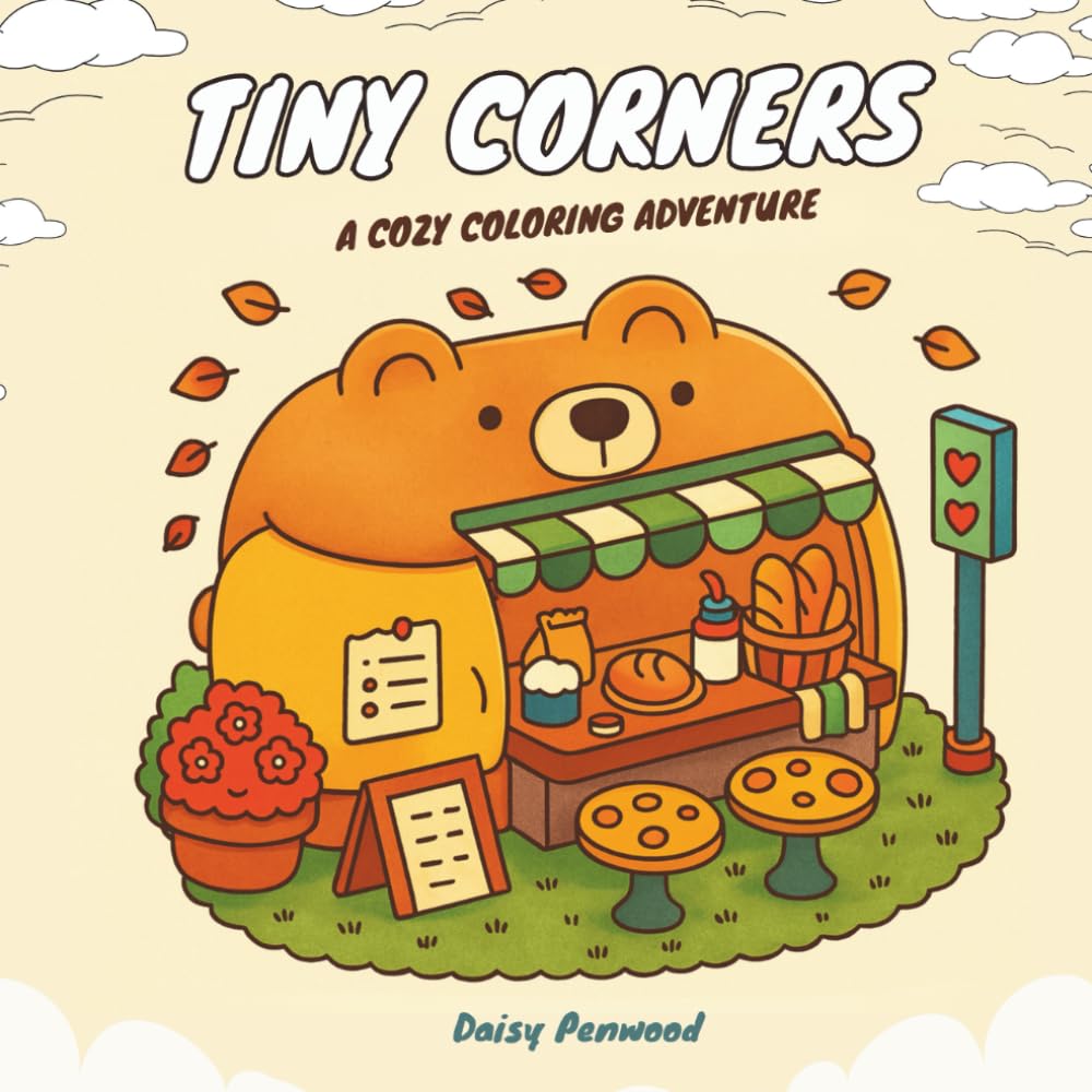 Tiny Corners: A Cozy Coloring Adventure