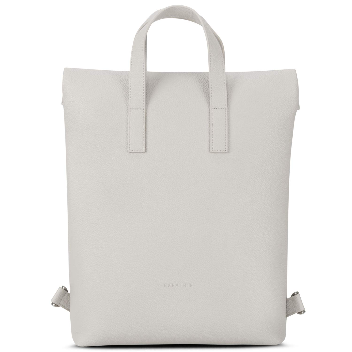 Borsa A Tracolla Donna CAITINA In Pelle Vegana - Design Retrò Con 2 Cinghie Regolabili - Marrone