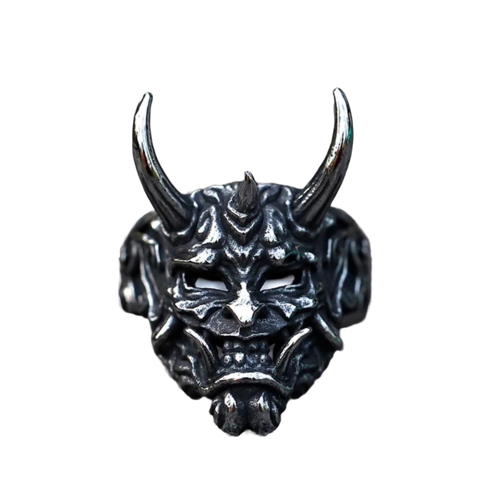 New Men's Rings Retro Devil Skull Demon Gothic Punk Fashion Jewelry Gifts