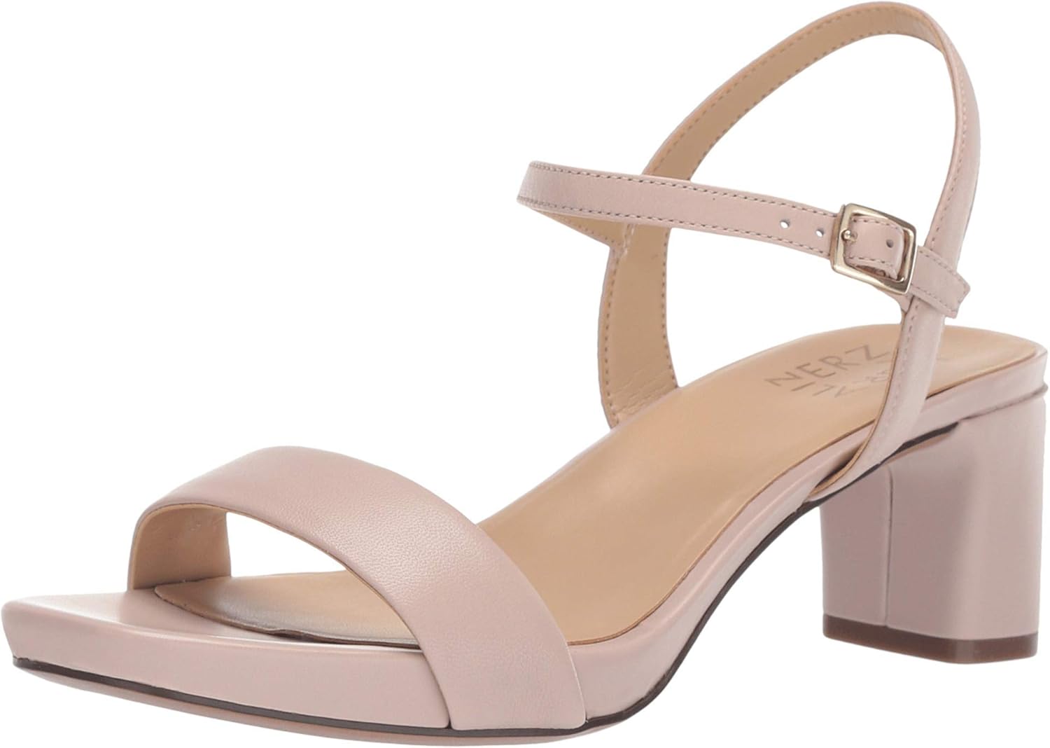 Naturalizer Womens Ivy Ankle Straps Soft Marble 11 M