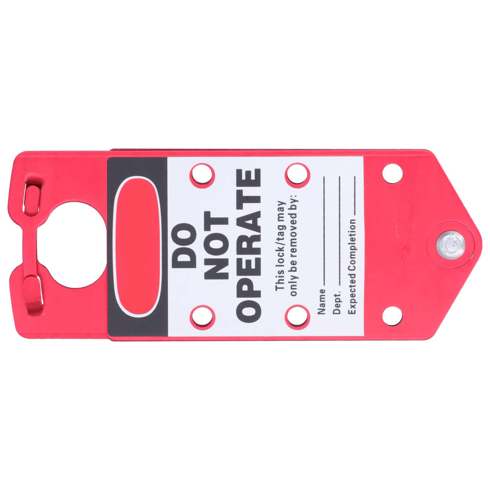 Buy Safety Hasp Lockout, Porous Lockout Tagout Hasp Repeatable Label