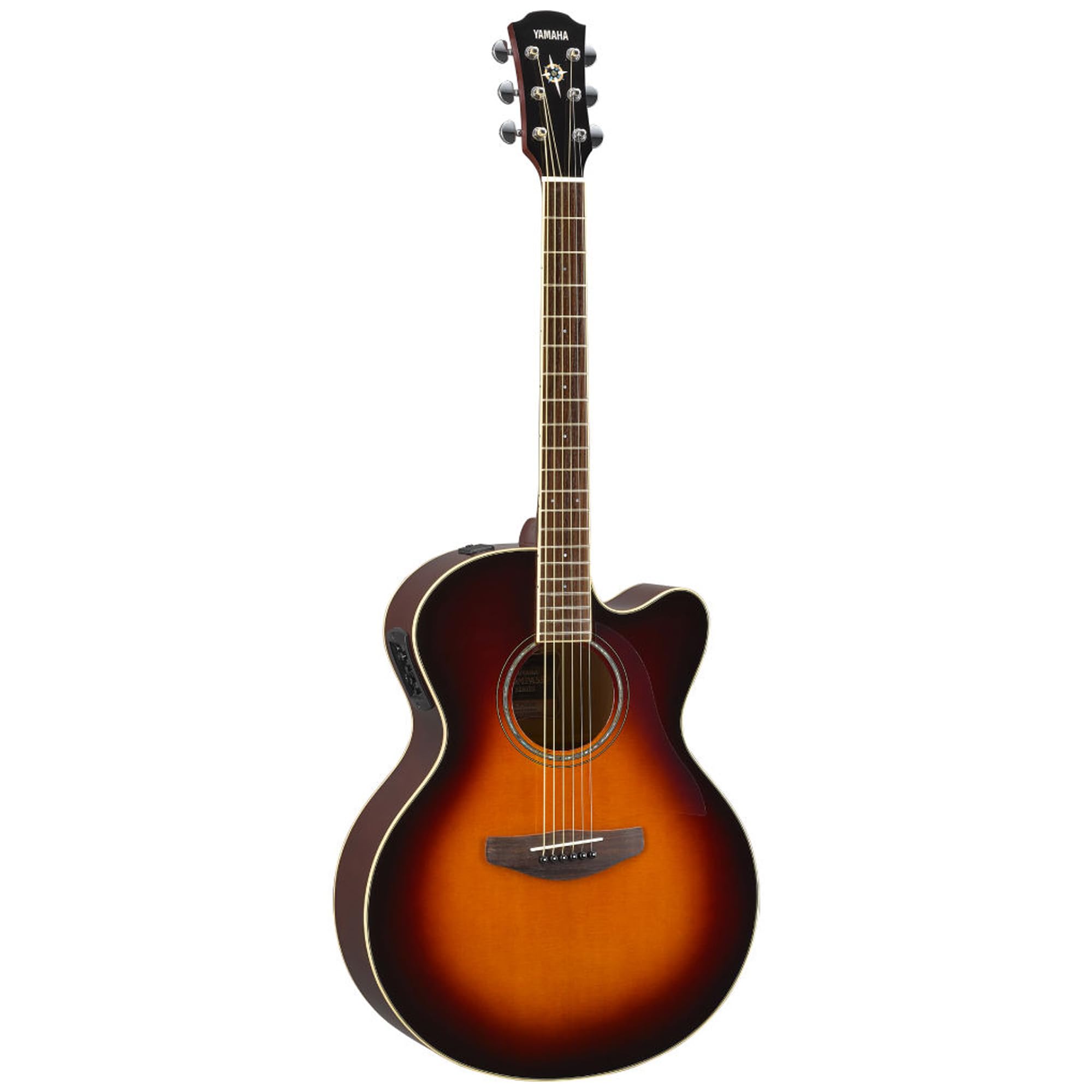 Yamaha - Chitarra acustica elettrica Medium Jumbo Vecchio violino Sunburst