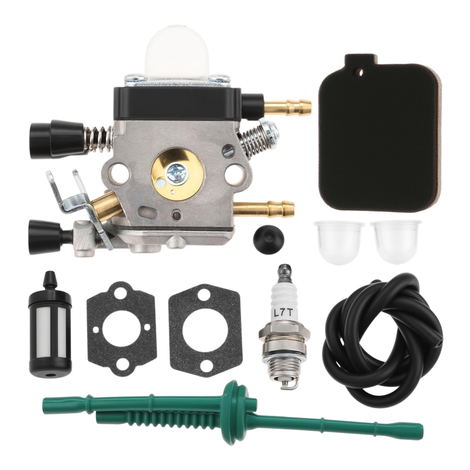 Hicello C1Q-S68G BG55 Carburetor with Tune Up Kit Compatible with STHIL BG55 BG85 BG45 BG46 BG65 Leaf Blower, Carburettor Replacement for 4229 120 0606 C1Q-S64 C1Q-S68