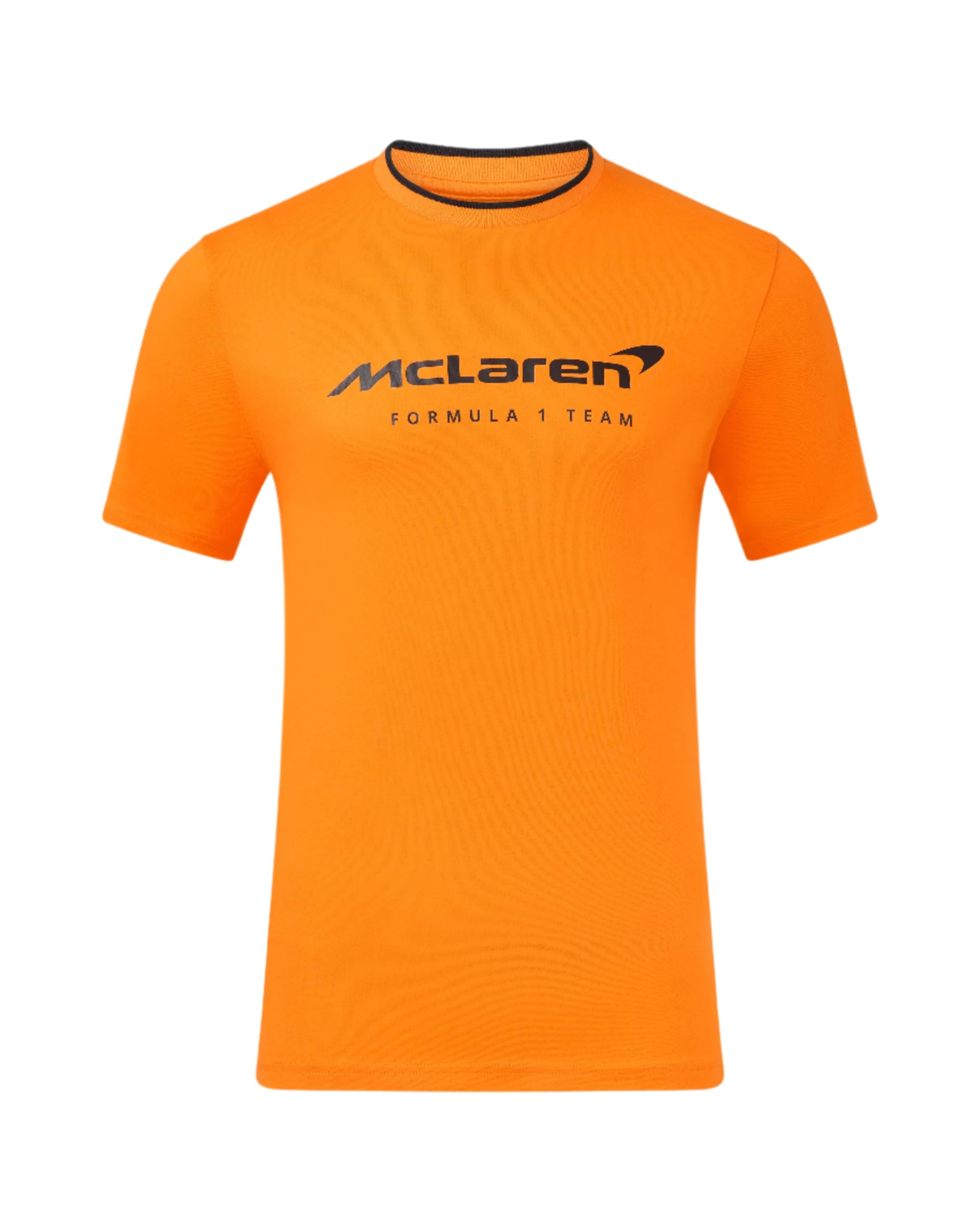 McLaren F1 Team, Core Essentails Logo T-Shirt, Papaya Orange (UK, Alpha, L, Regular, Regular, Orange)