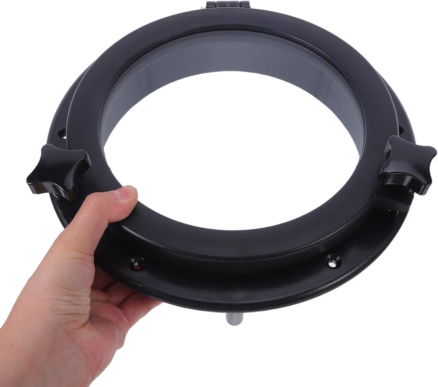 Boat Porthole Window 10.4 Inch Opening Black Frame