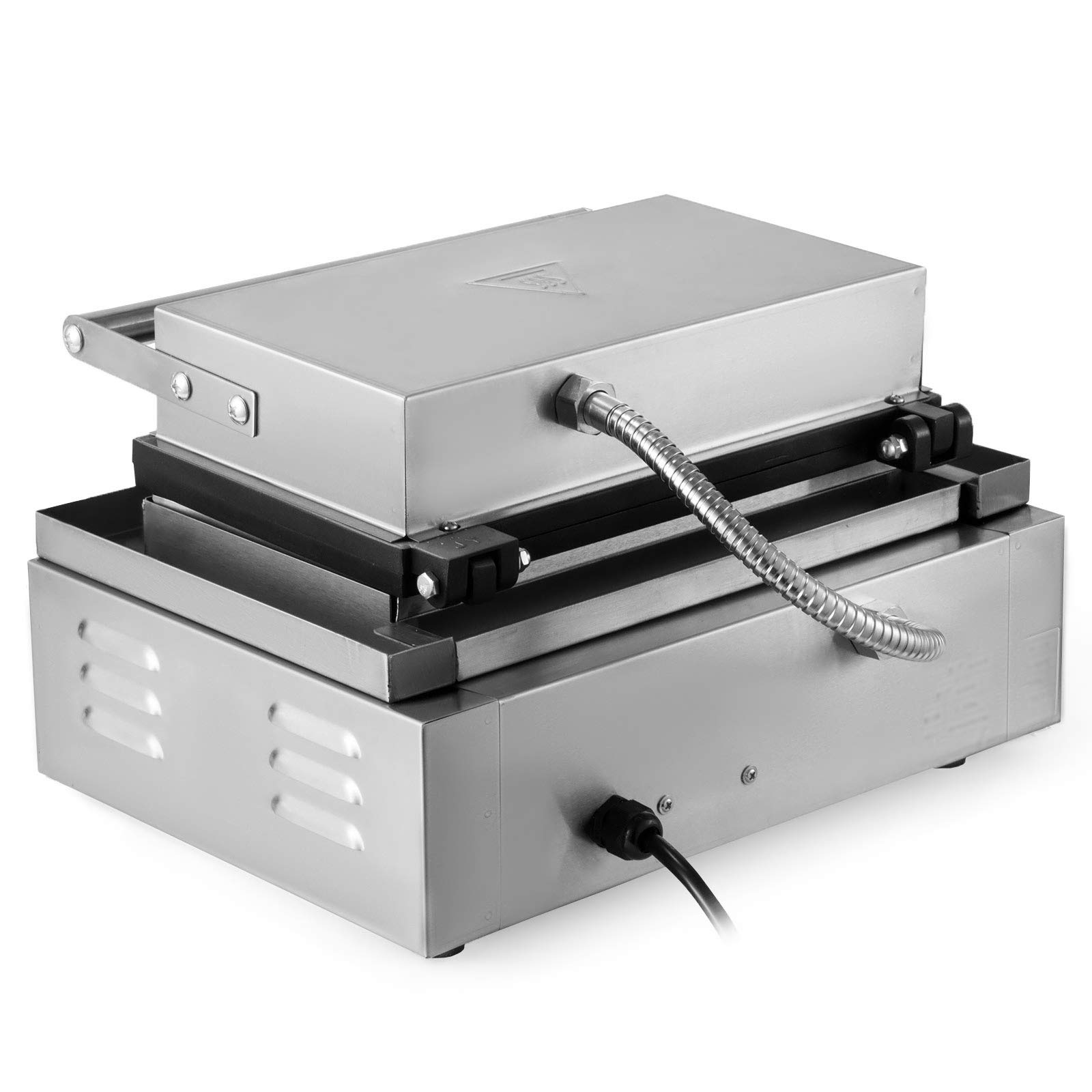 VEVOR 1500W Lolly Waffle Maker Lecca Commerciali 6 pezzi Waffle Maker Antiaderenti Hot Dog Waffle Maker 220V Macchina per Waffle in Acciaio inossidabile
