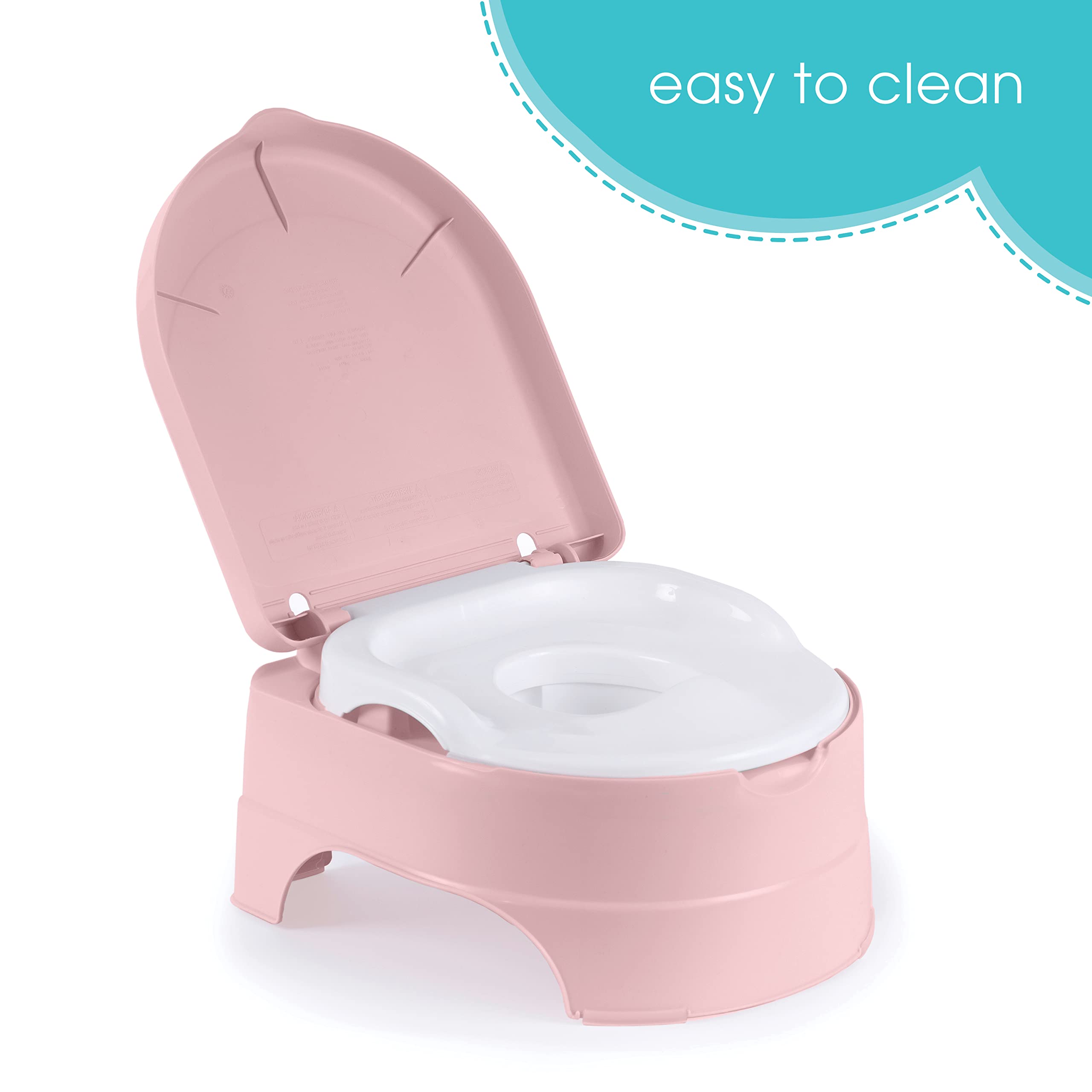 Amazon.com: Summer Infant My Fun Potty Rewards (Pink)-3-Stage Potty Training Toilet-Includes Colorful Stickers and Training Chart, Removable Training Seat, Non-Slip Rubber Feet and Ability to Convert to Stepstool : Baby