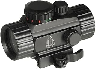 UTG 3.8" ITA Red/Green Single Dot Sight w/Integral QD Mount , Black - UTG