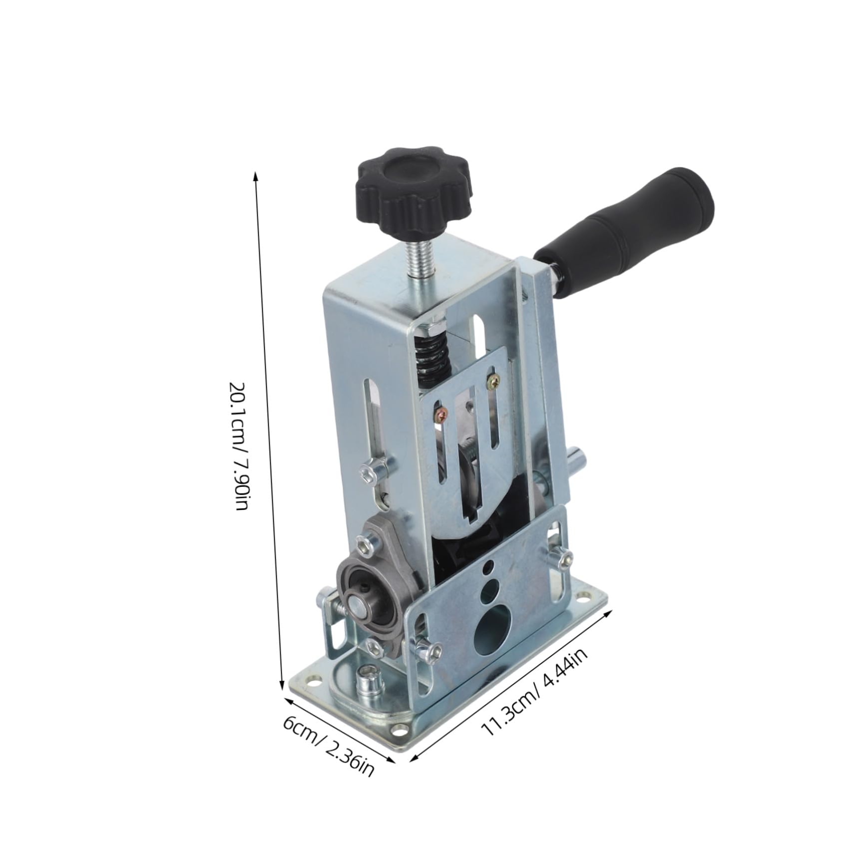 SHINEOFI Pelacables Manual de Metal para Cables Herramienta Multifunción de Pelado con Manivela para Reparaciones Eléctricas y Reciclaje de Alambres