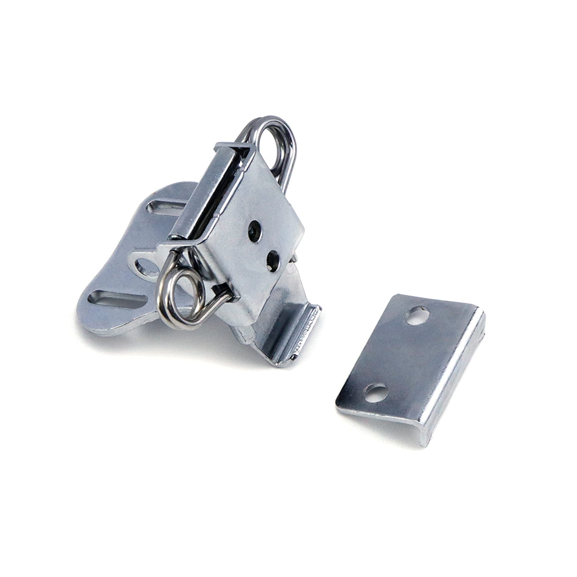 10 Pezzi Mini Fermo A Molla Chiusura A Molla Chiusura A Pressione Per Mobili Per Porte Mini Fermo Con Piastra Di Fermo Automatica Per Porte A Battente Con Viti Armadio Cariven 86139455