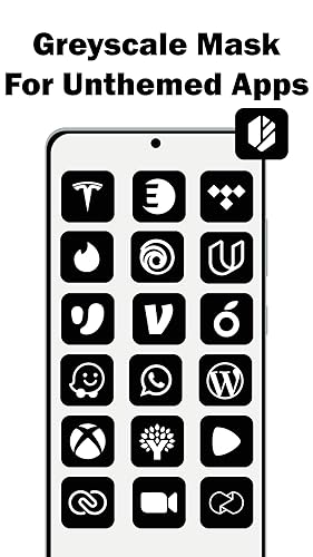 MiUi 12 Black - Icon Pack