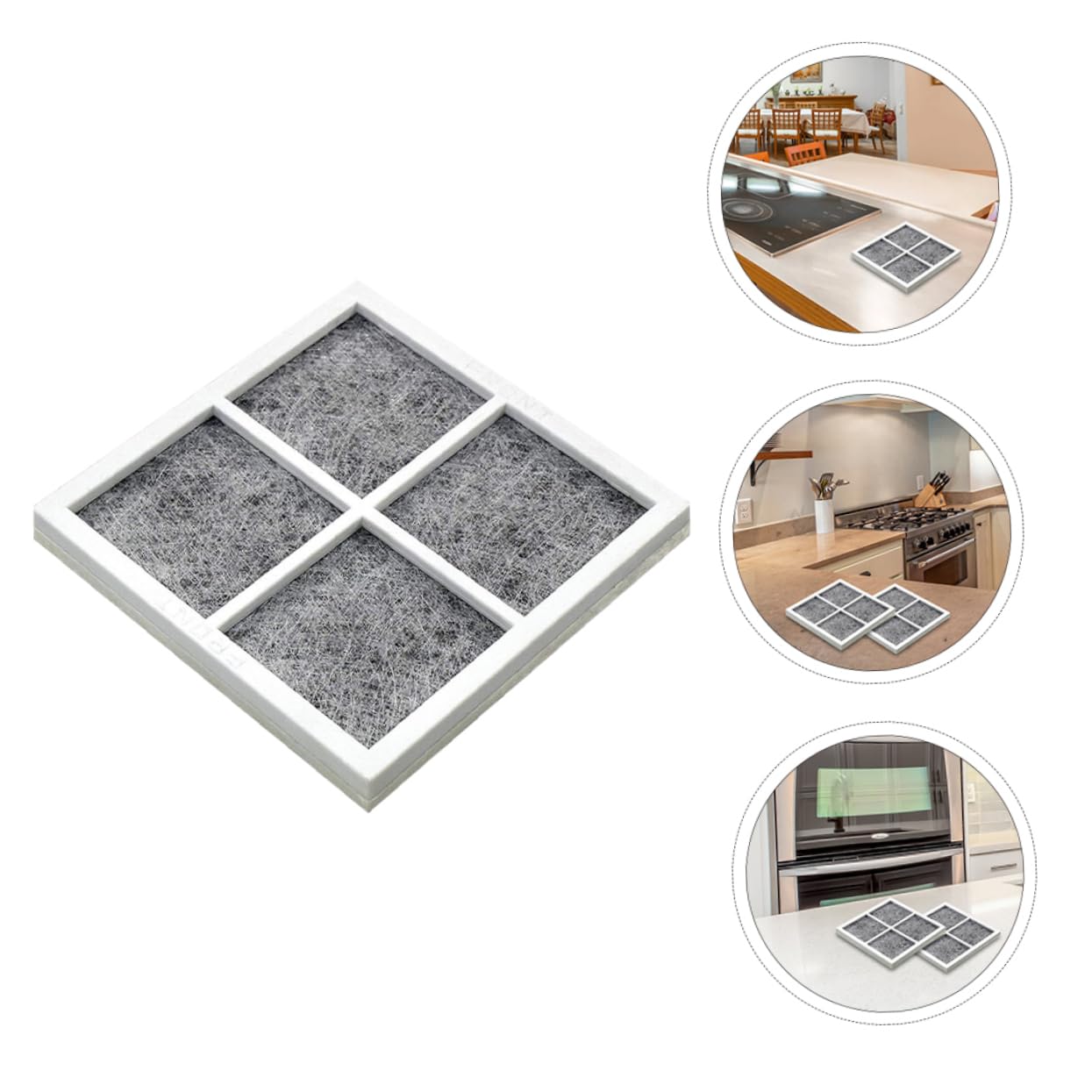 Tofficu 3 Ensembles Filtre À Air Pour Réfrigérateurs Compatible Avec Lg Élimine Odeurs Et Air 3 Pièces * 3