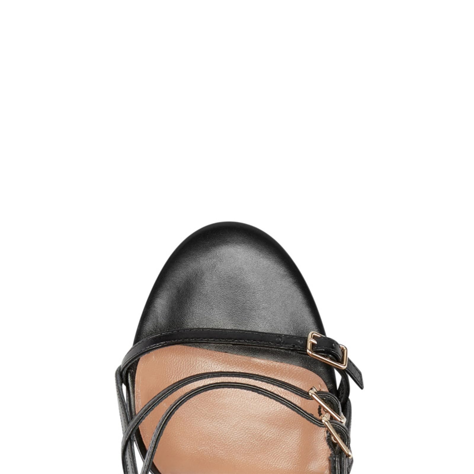 Tacchi Alti a Punta Aperta Cinturino alla Caviglia da Donna Scarpe Eleganti con Lacci Scarpe da Sposa da Sposa Sandali Altezza Tacco da 10 a 11 Cm