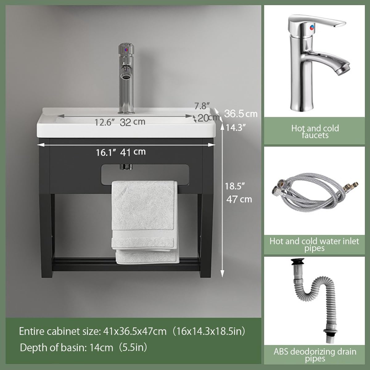 Lave Main Wc Avec Meuble,Comptoir Lavabo Suspendu Au Mur,Lave Main Céramique Blanche,Lavabo Wc,Meuble Lave Main Wc Angle,Salle De Bain Lavabo Ou Lave,Pour Salle De Bain