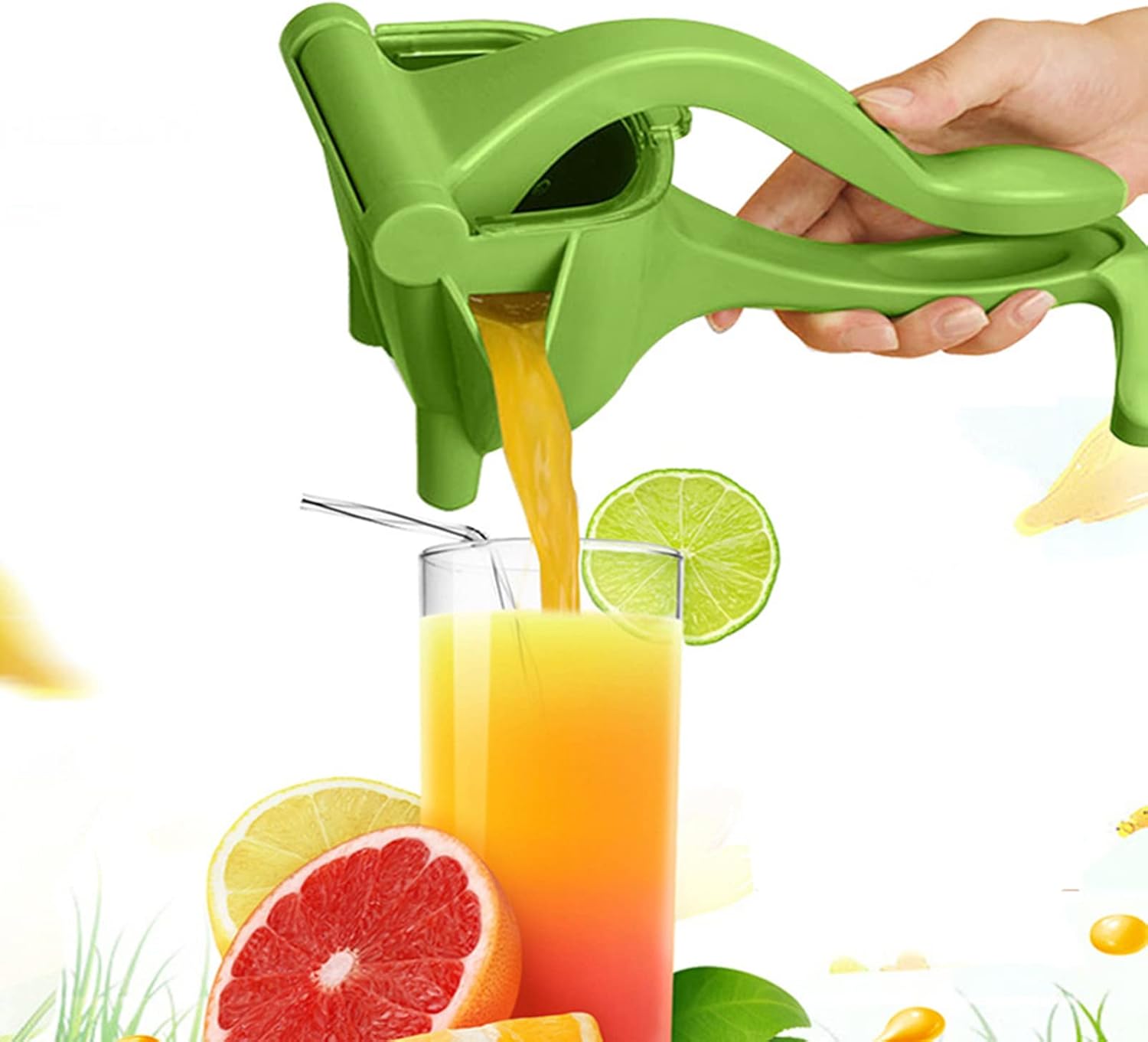 Manual Juicer, Fruit Juice Squeezer, Easy Manual Handheld