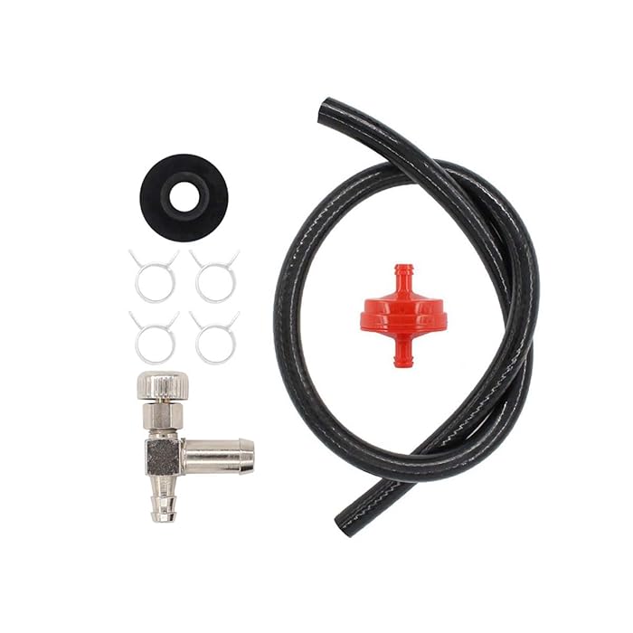 Buy MOTOKU Tank Fuel Hose Filter Gas ShutOff Valve Grommet Bushing for