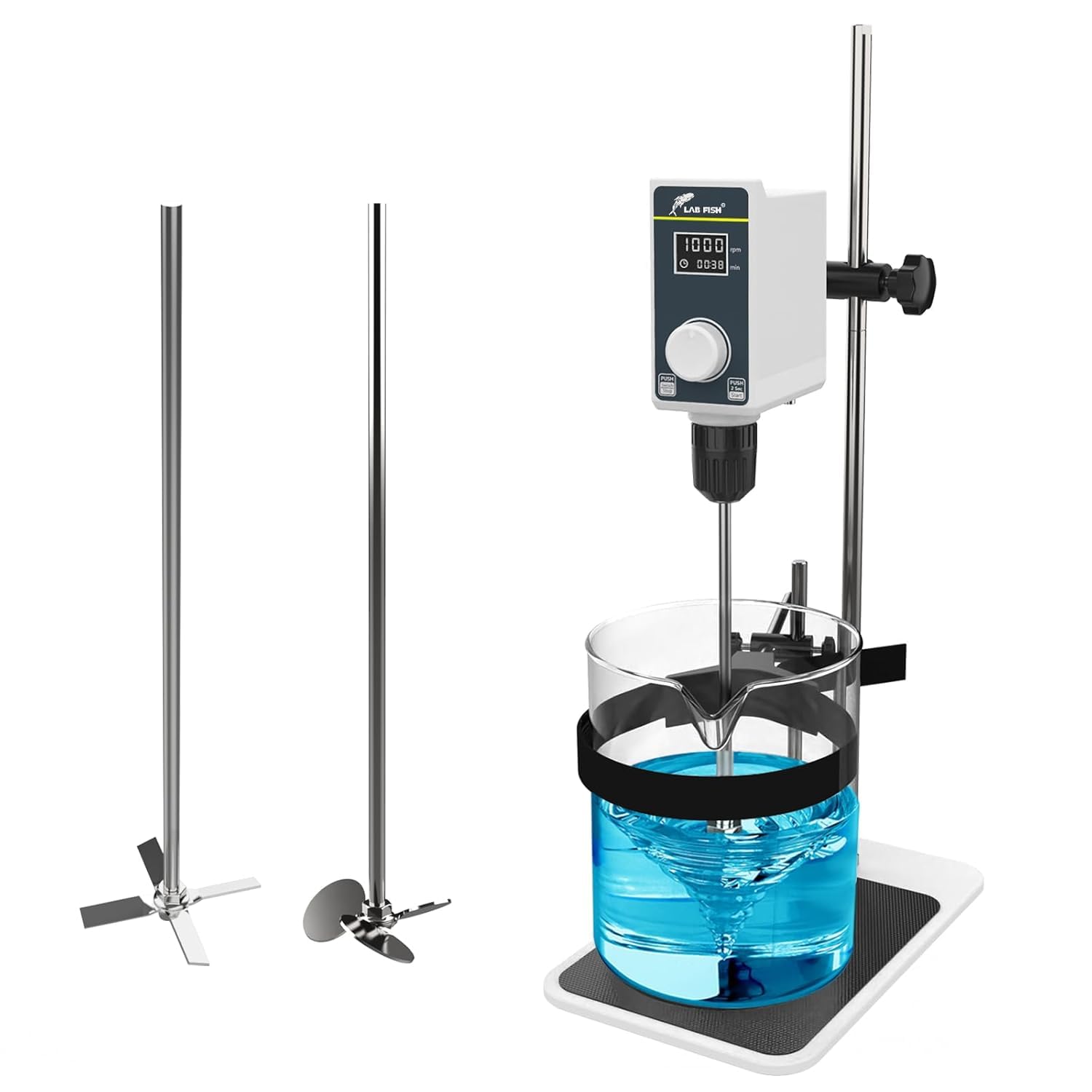 Digital Overhead Stirrer - 20L, 100-1500RPM -1 Digital Overhead Stirrer - 20L, 100-1500RPM -1
