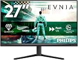 PHILIPS Evnia Gaming Moniteur 27M2N3500NL 27 Pouce 180Hz Fast VA Dalle, 1ms GtG, HDR10, FreeSync, (2560x1440 HDMI 2X 2.0) Gris foncé - 2