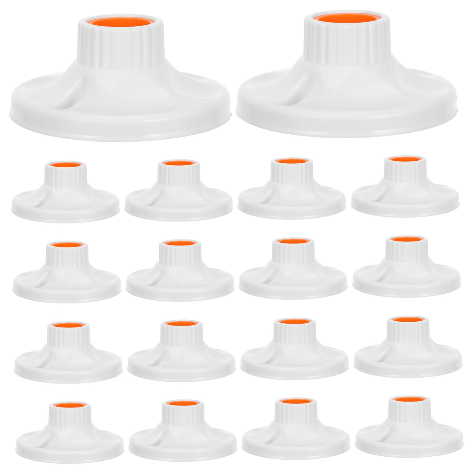 Douille de Lampe E27 à Vis Renforcée 120 Mm en Bakélite Haute Puissance 250v pour Éclairage Intérieur, Lot de 24 Supports Adaptés aux Luminaires Résidentiels et Commerciaux