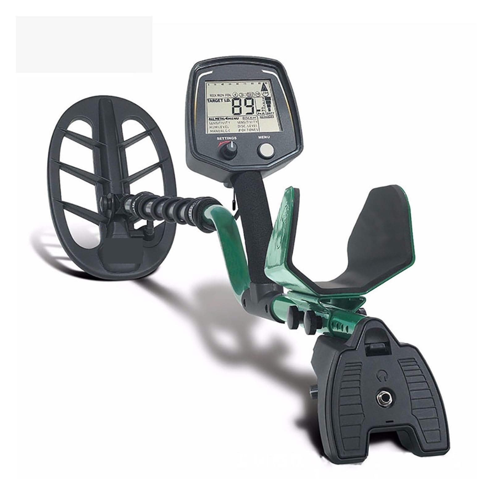 Metal Detector, High Sensitivity Underground Metal Detector Set Treasure Finder Gold Hunter 3m Depth