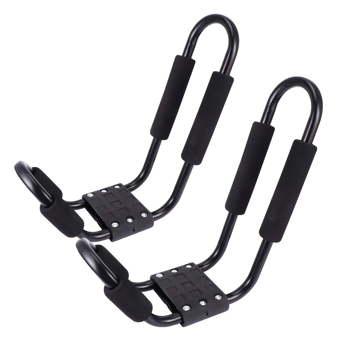 UKCOCO 2piezas Baca de Techo para Kayak y Surf Soporte para Techo de Coche SUV Camión Parabrisas Barra Transversal