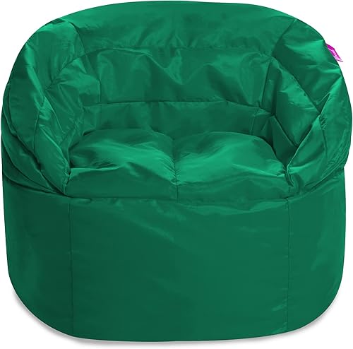 Miniatura 156 de Posh Creations Puf estructurado cómodo para jugar, leer y ver la televisión, Malibu Lounge, tela de lona para colorear, criaturas Criaturas de tela