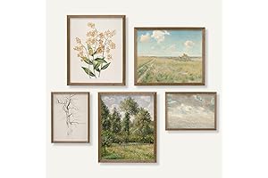 Artisan Botanical Wall Decor: Sage Hues Adorn Your Rustic Abode