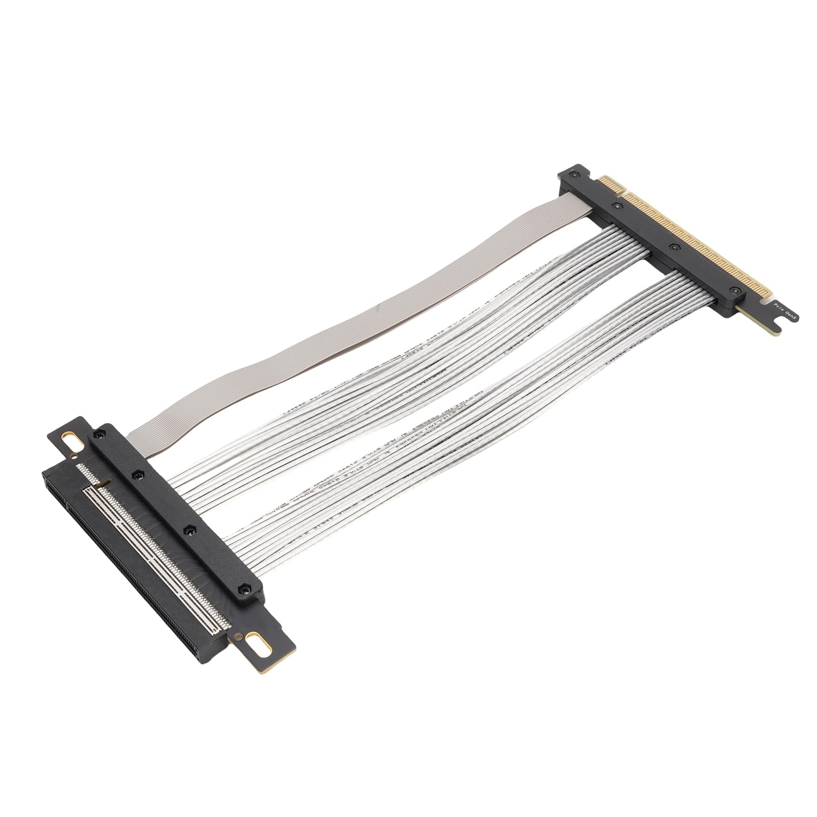 Generic Kabel Pionowy PCIE 5.0 16X Zapewniający integralność Sygnału dla Przedłużacza Karty Graficznej GPU dla Serwerów i Funkcji AI (20 cm)