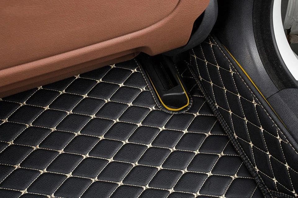Tapis de sol RAV4 Hybride style intérieur chic marron LHD 2022 - 4