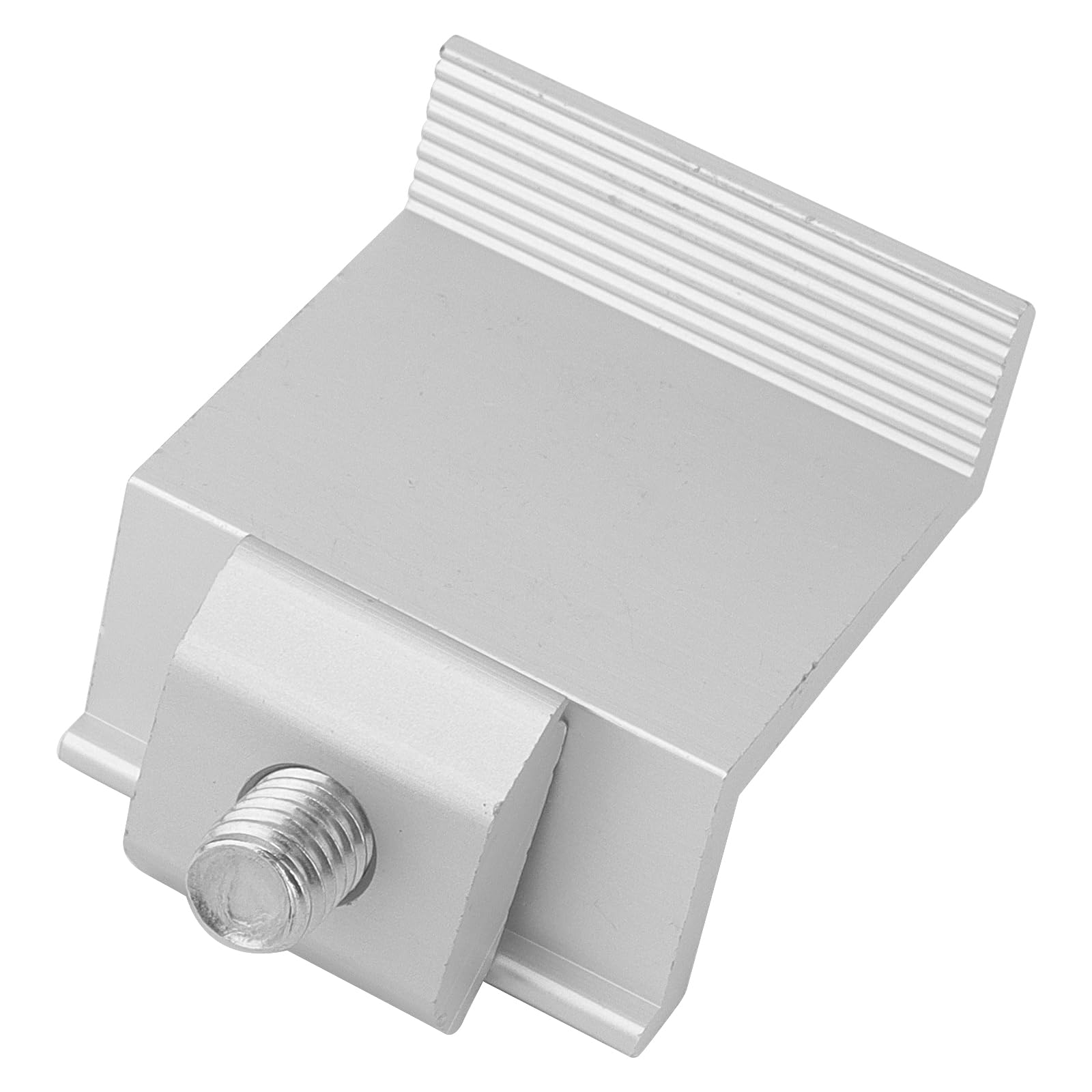14 pezzi Staffe per Pannelli Solari, Profilo a Z in Alluminio regolabile da 35 mm, Accessori per Pannelli Solari, Adatto per il Montaggio di Caravan/Casa/Barca, Argento