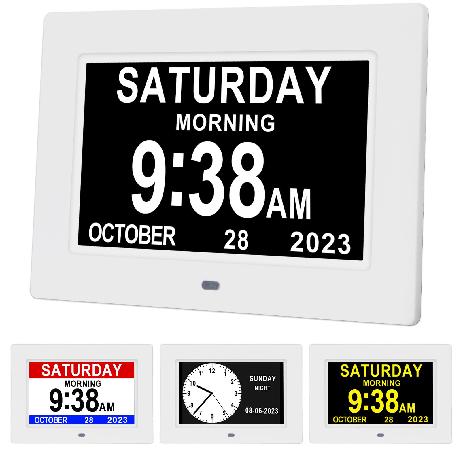 Amazon.com: Aowasi 7 Inch Dementia Clock for Seniors Impaired