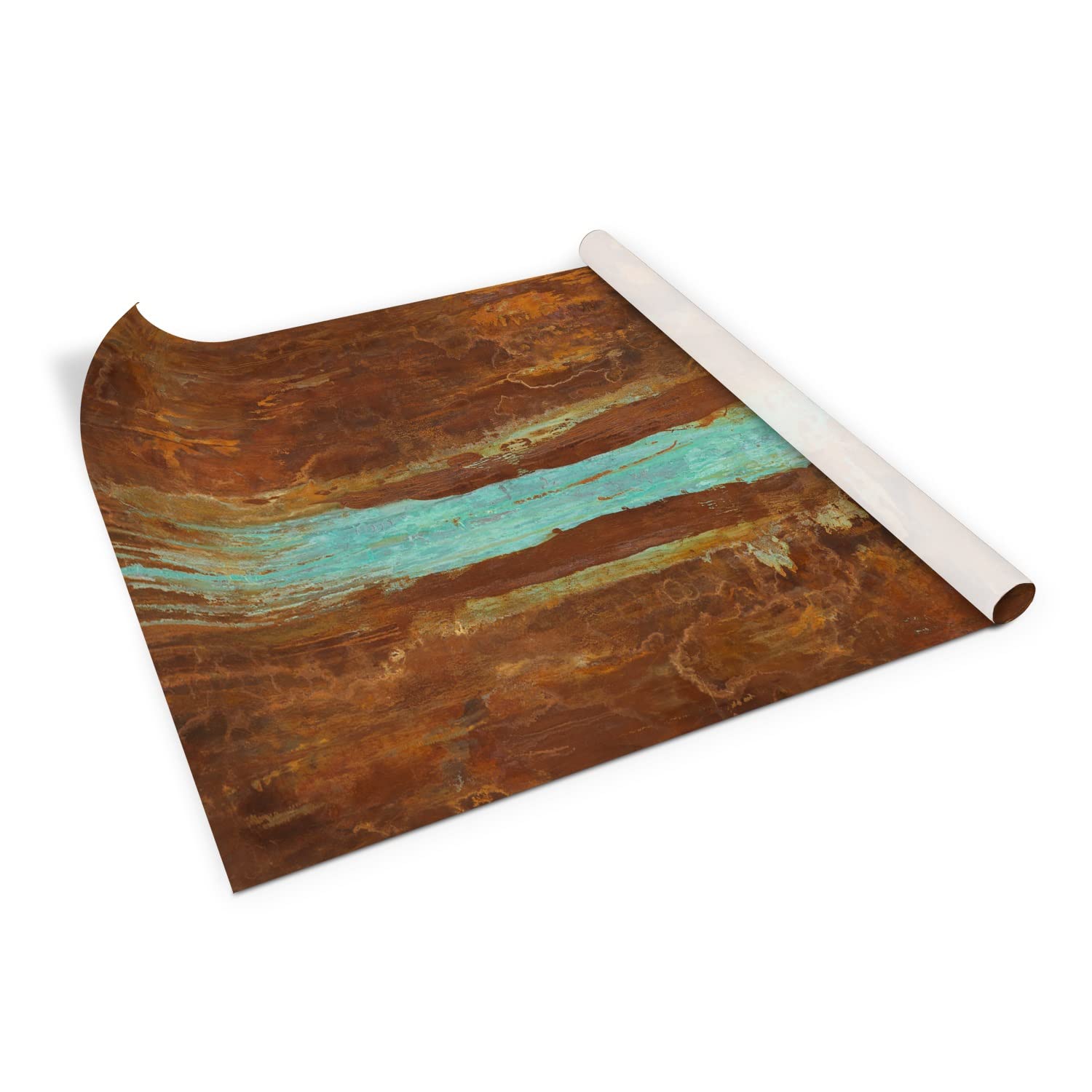 Lámina adhesiva 100x50cm efecto óxido para renovar la cómoda y el estante