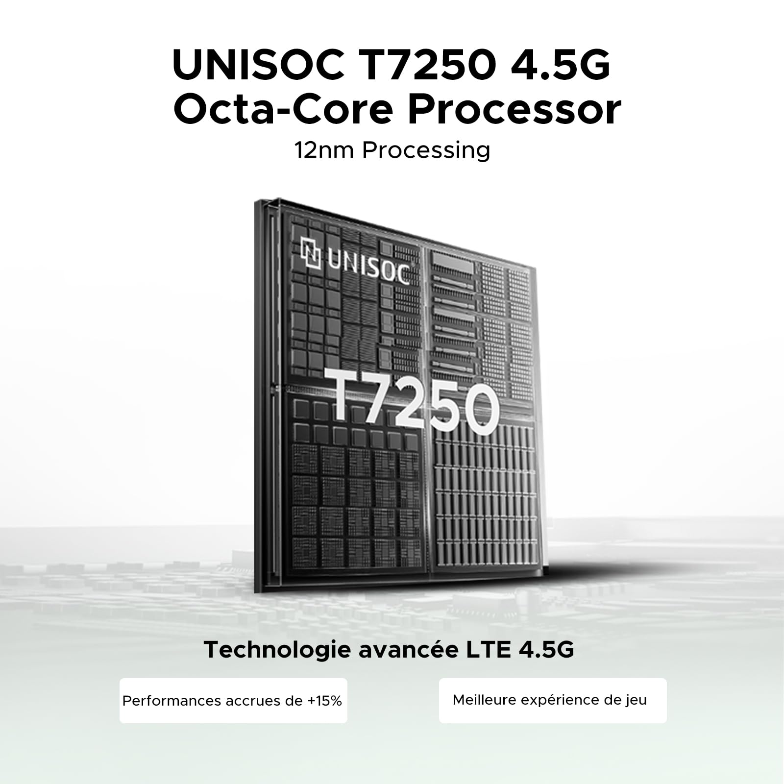BLADE10-E Telephone Portable Incassable Android 15, 24Go + 128Go/TF 2To, 6150 mAh, 6,56" HD+ IPS Smartphone Incassable, 16MP+8MP UNISOC T7250 IP68/IP69K/NFC/Face ID/3 Fentes pour Cartes