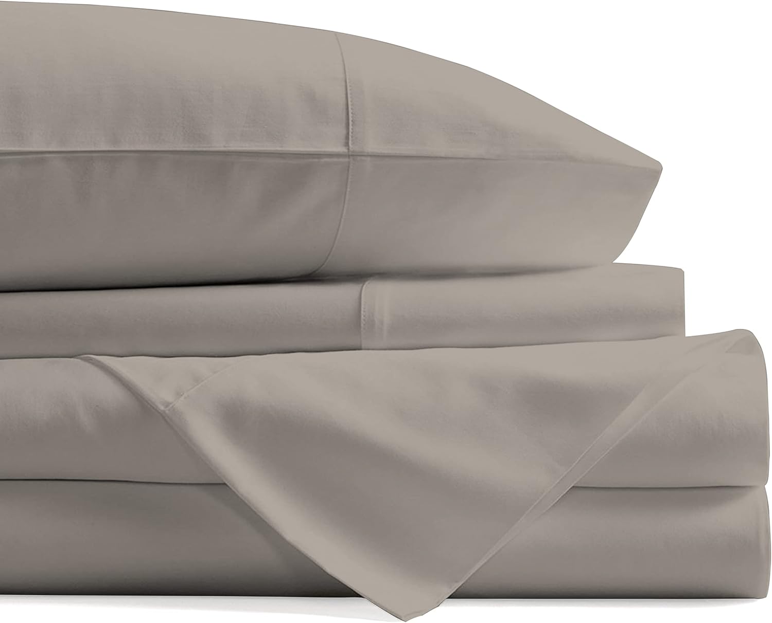 Pure Egyptian King Size Cotton Bed Sheets Set (King, 1000