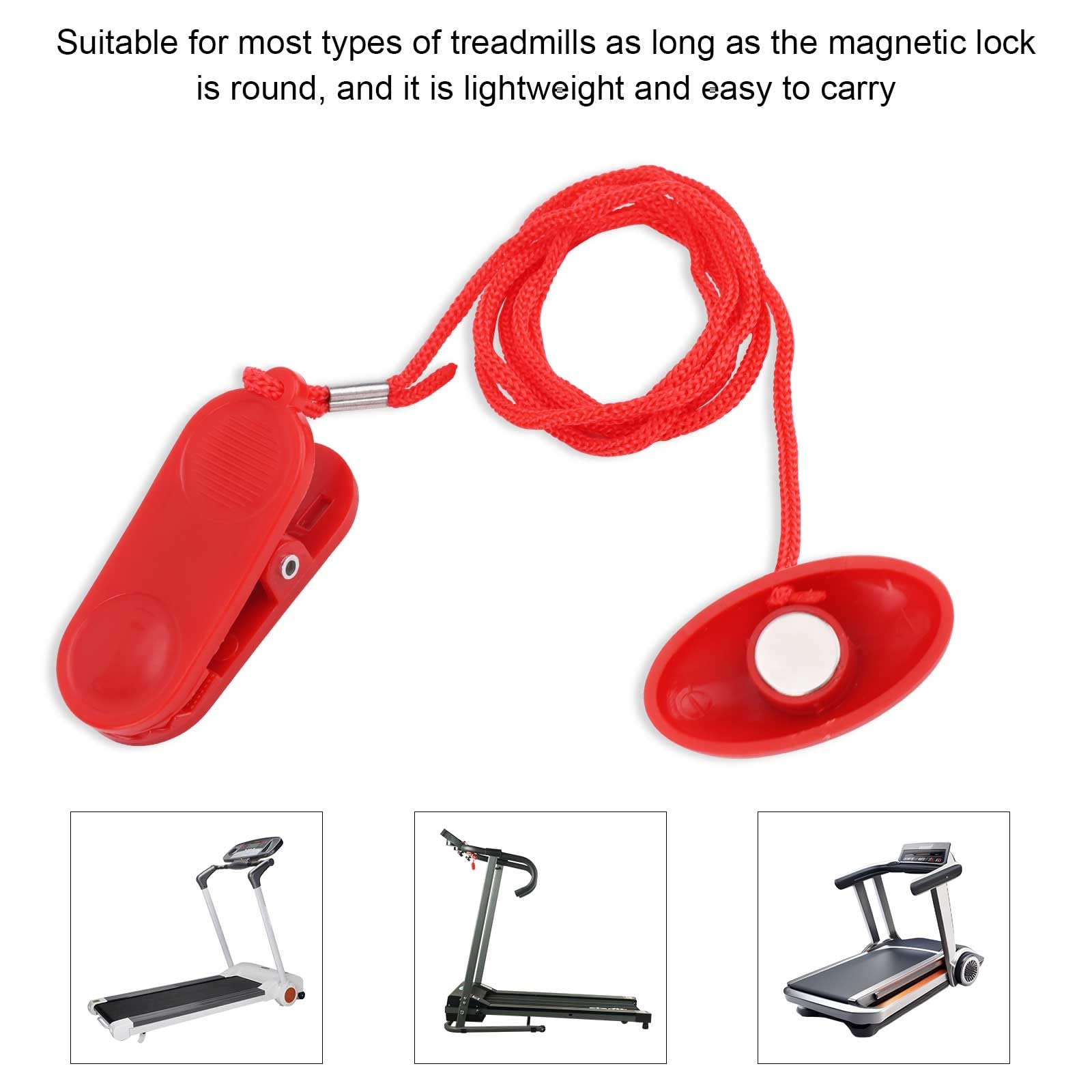 Interruttore Di Sicurezza Magnetico Universale Per Tapis Roulant Magnete Di Arresto Di Emergenza Per Tapis Roulant E Macchine Da Corsa~p175538689