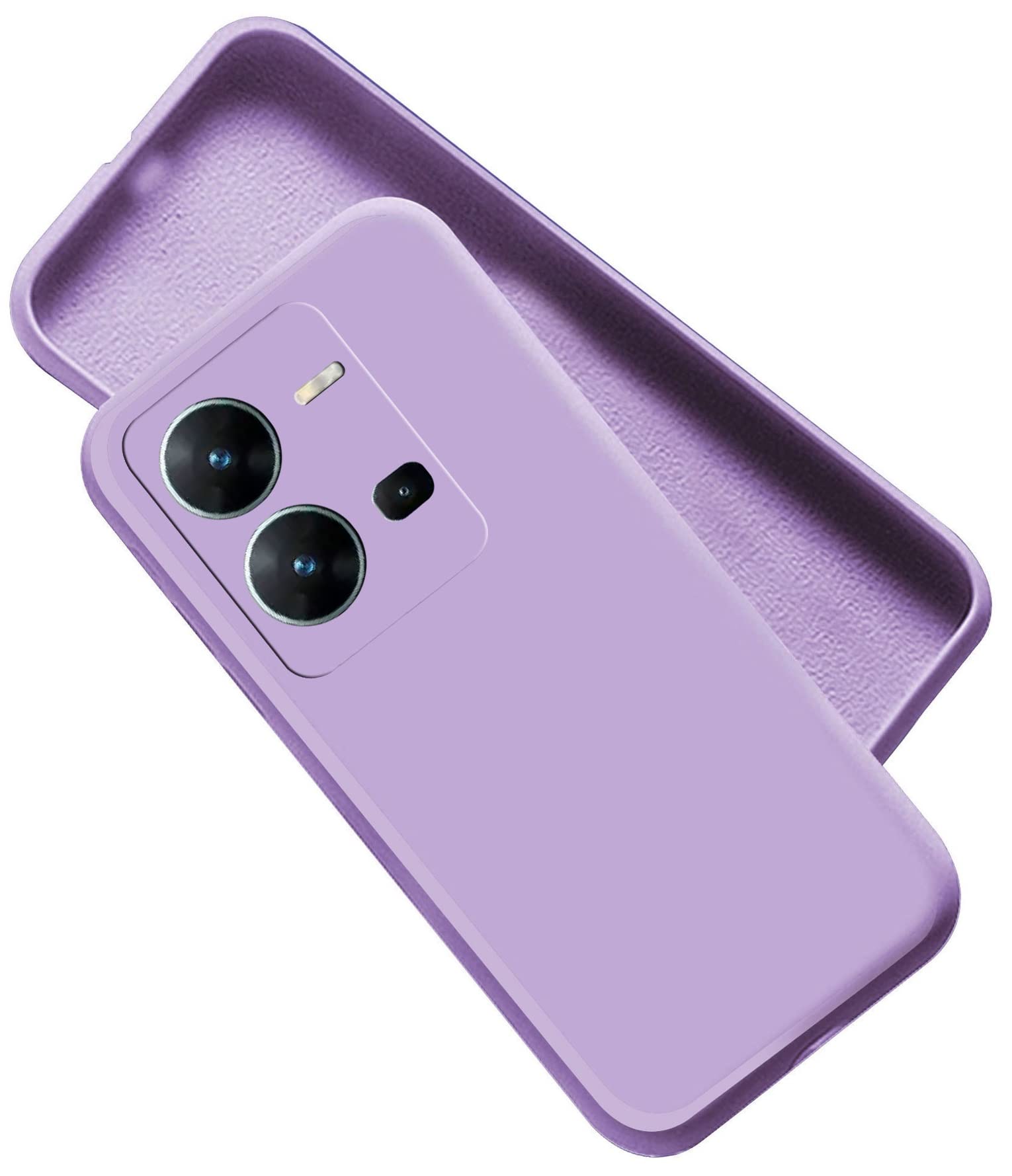 A rtistque Liquid Silicone Back Cover Case for Vivo V25 5G Matte Shockproof TPU Soft Flexible with Camera Protection - Purple (B0BSS54ZGT) Amazon Price History, Amazon Price Tracker