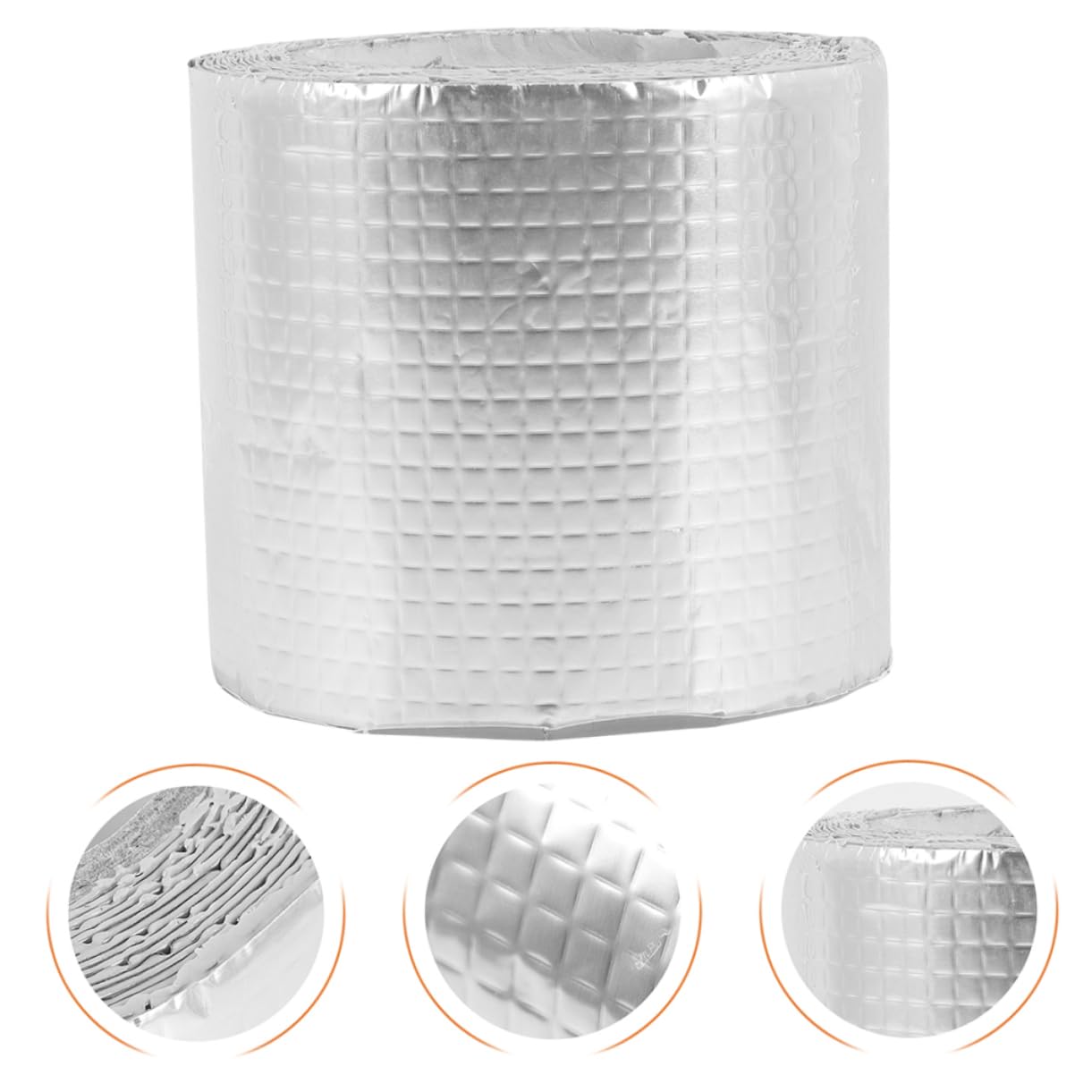 Aluminum Foil Repair Tape High Temp Sealant Tape for Roof Self-Adhesive Aluminum for Rv Awning and Car Window Repair