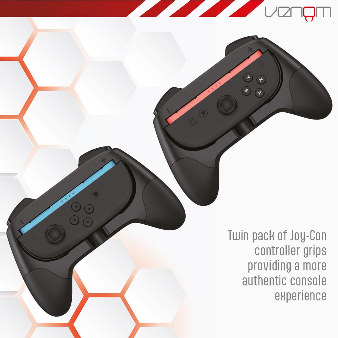 Venom Switch 2 Joy-Con Controller-Griffadapter-Doppelpack (Nintendo Switch 2) – Amazon-Exklusiv