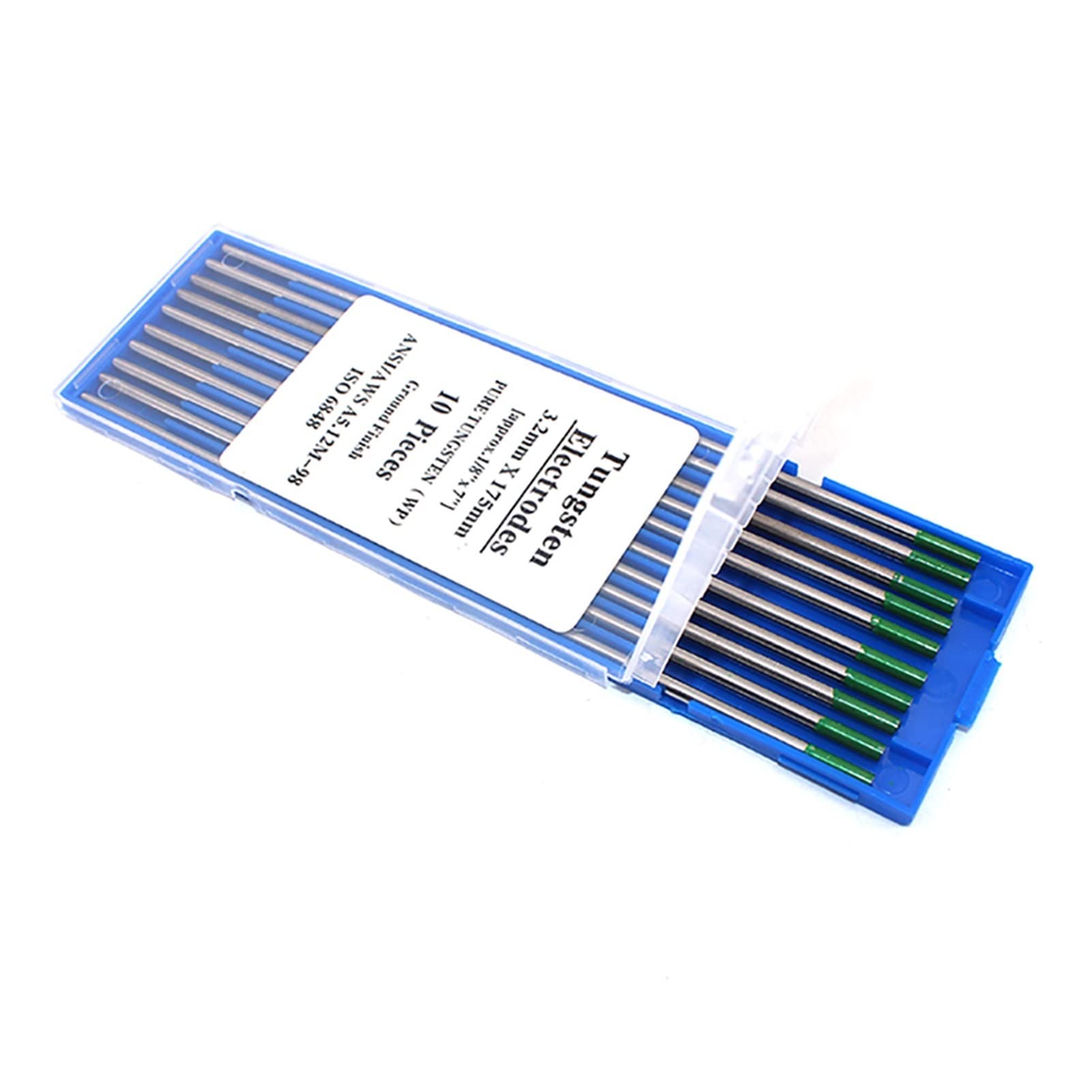 Elfen Lied Figure Juego De 10 Electrodos De Tungsteno Rainbow 1.6 Mm X 175 Mm Para Soldadura TIG - Marca Schweisstechnik Baric Juego 10 Electrodos Aguja 175mm