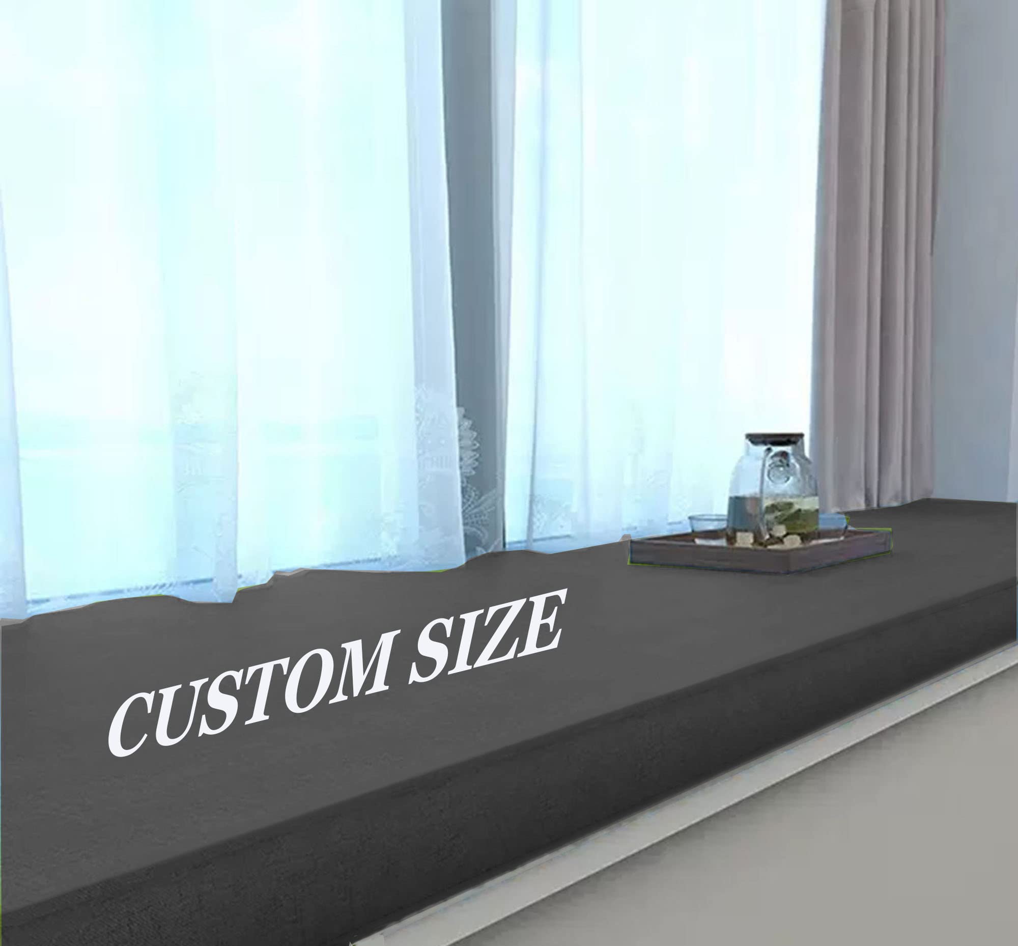 Alfombrilla de sofá antideslizante con acolchado grueso lavable para hogar