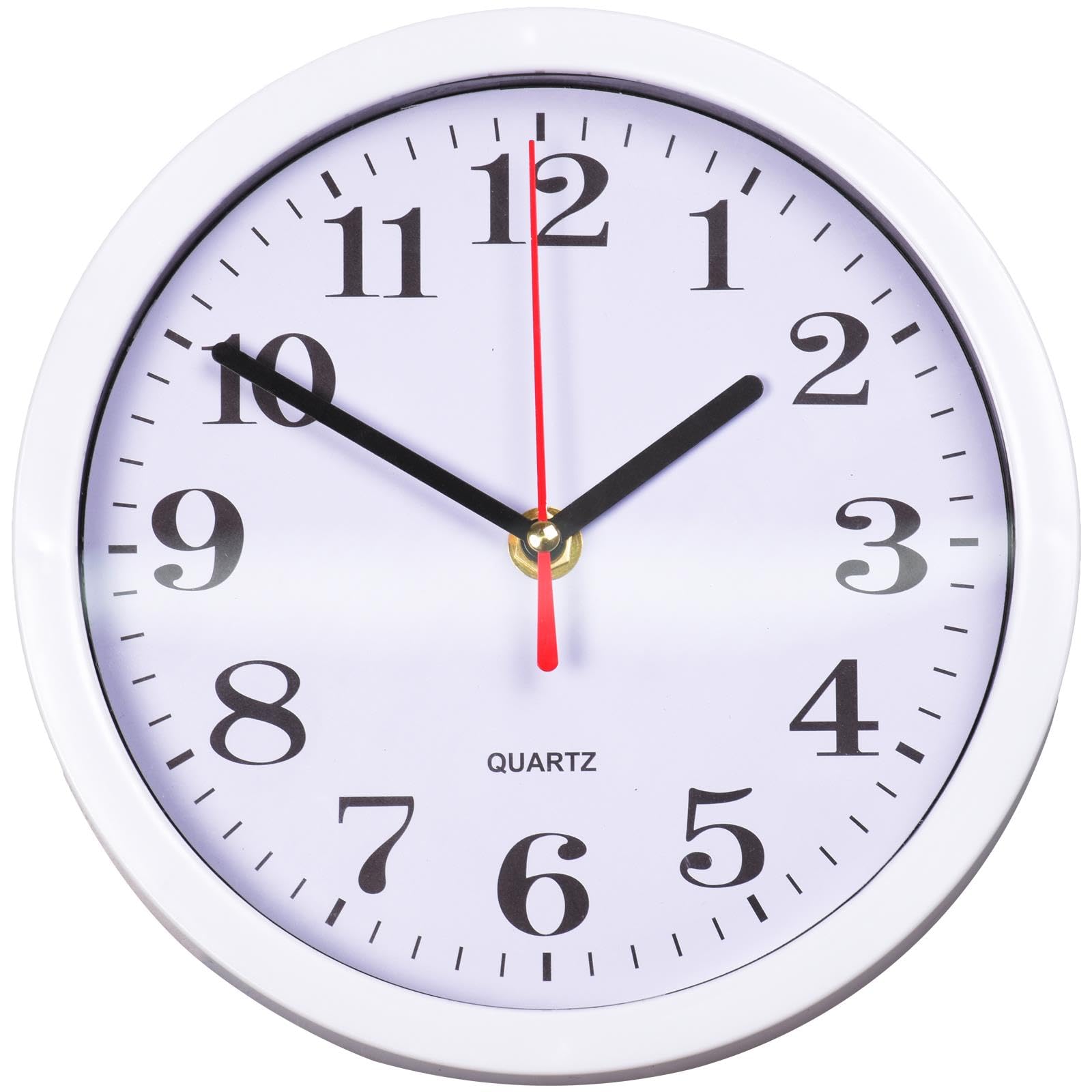True Face Wall Clock Modern - Large Number Round Clock for Wall Clocks ...