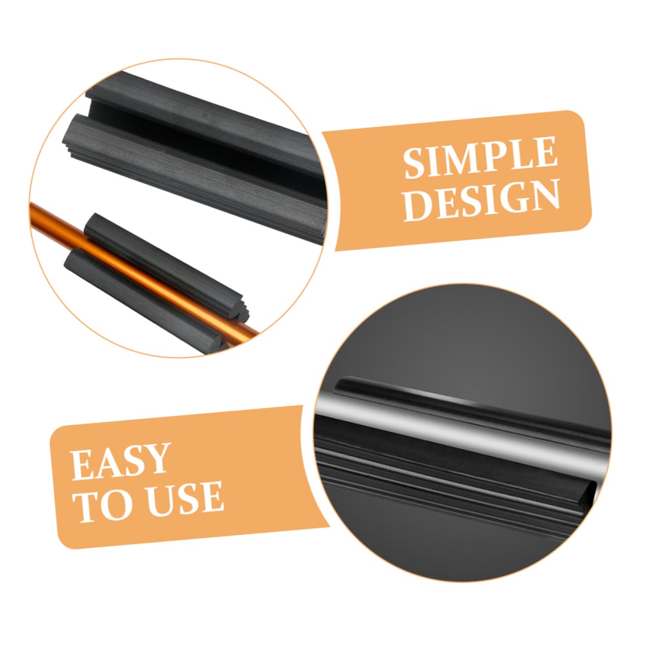 HEMOTON 3Pcs Rubber Vise Clamp for Golf Club Regripping Kit Durable Grip Tool for Assembly and Disassembly Compatible with Various Golf Club Convenient Transport