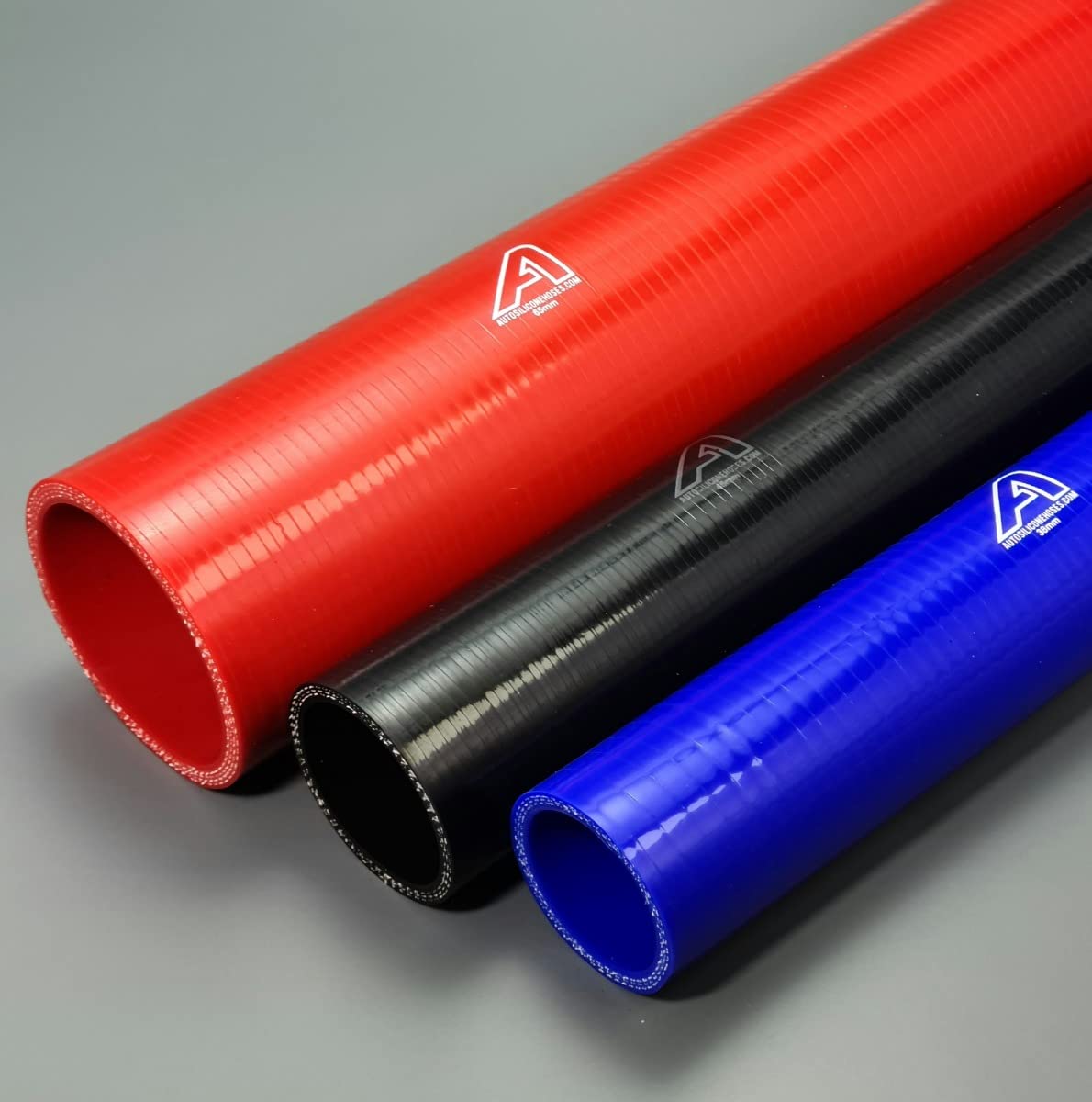 Tuyau droit universel en silicone noir de 16 mm de diamètre intérieur pour radiateur Longueur 1 m