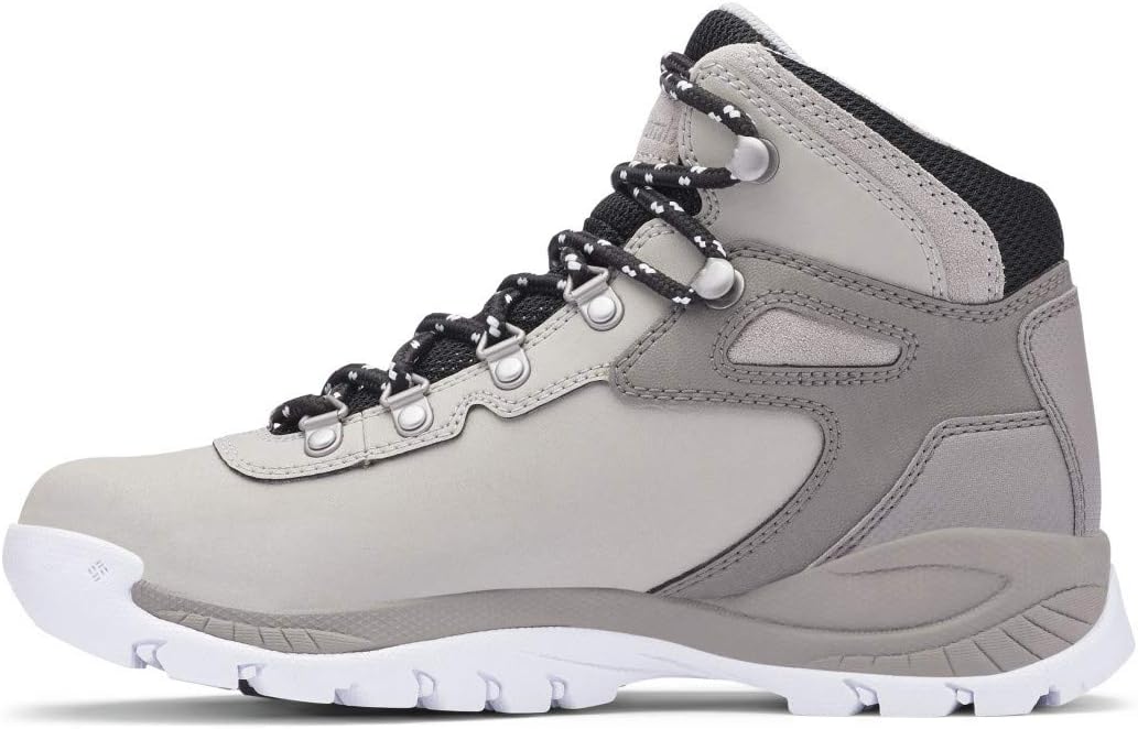 Columbia Women's Newton Ridge Plus Waterproof Hiking Boot Boot, dove/white, 12 Regular US