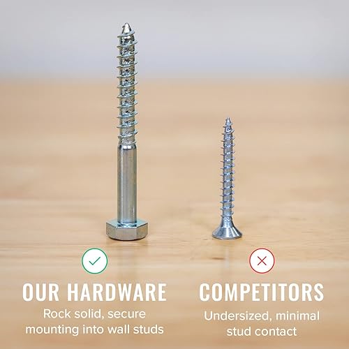 Miniatura 6 de StoreYourBoard Tool Max - Estante de almacenamiento único, gancho de pared para el hogar y el garaje, organizador de engranajes de acero y colgador