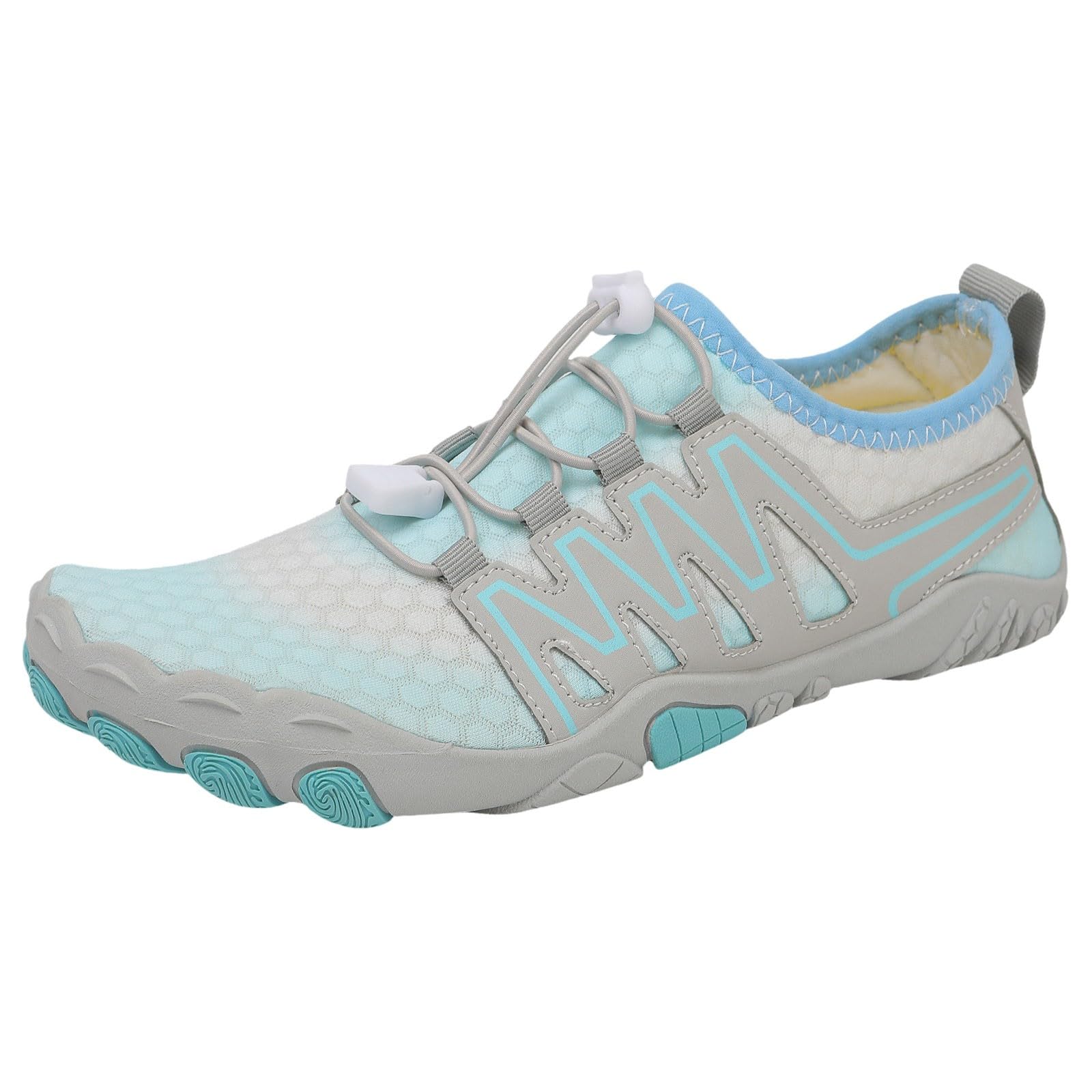 Scarpe da Scoglio Scarpe Scoglio Uomo da Acqua Donna Piscina Mare Bianche Barca Ciabatte Sportive Acquatiche Sandali per Fiume Spiaggia 37 Scarpette Vela con Sassi Water Shoes Plastica Trekking