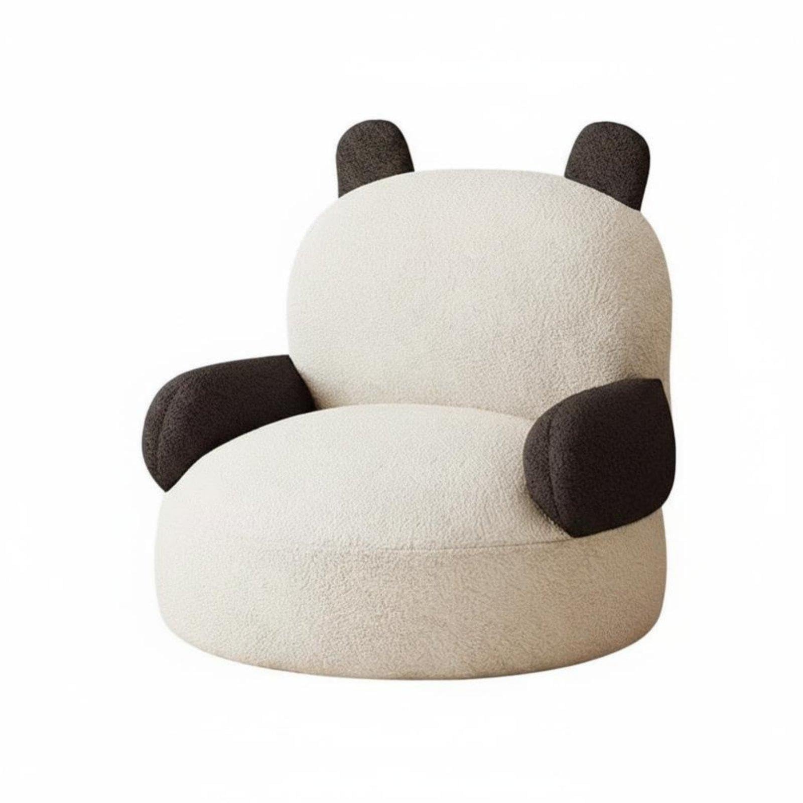 Panda-Shaped Armchair Cute Creature Design Children's Furniture Soft and Comfortable Young Child Seat for Young Children, Preschoolers, Play Area|Home & Garden| Kids & Teens at Home| Furn-image-21