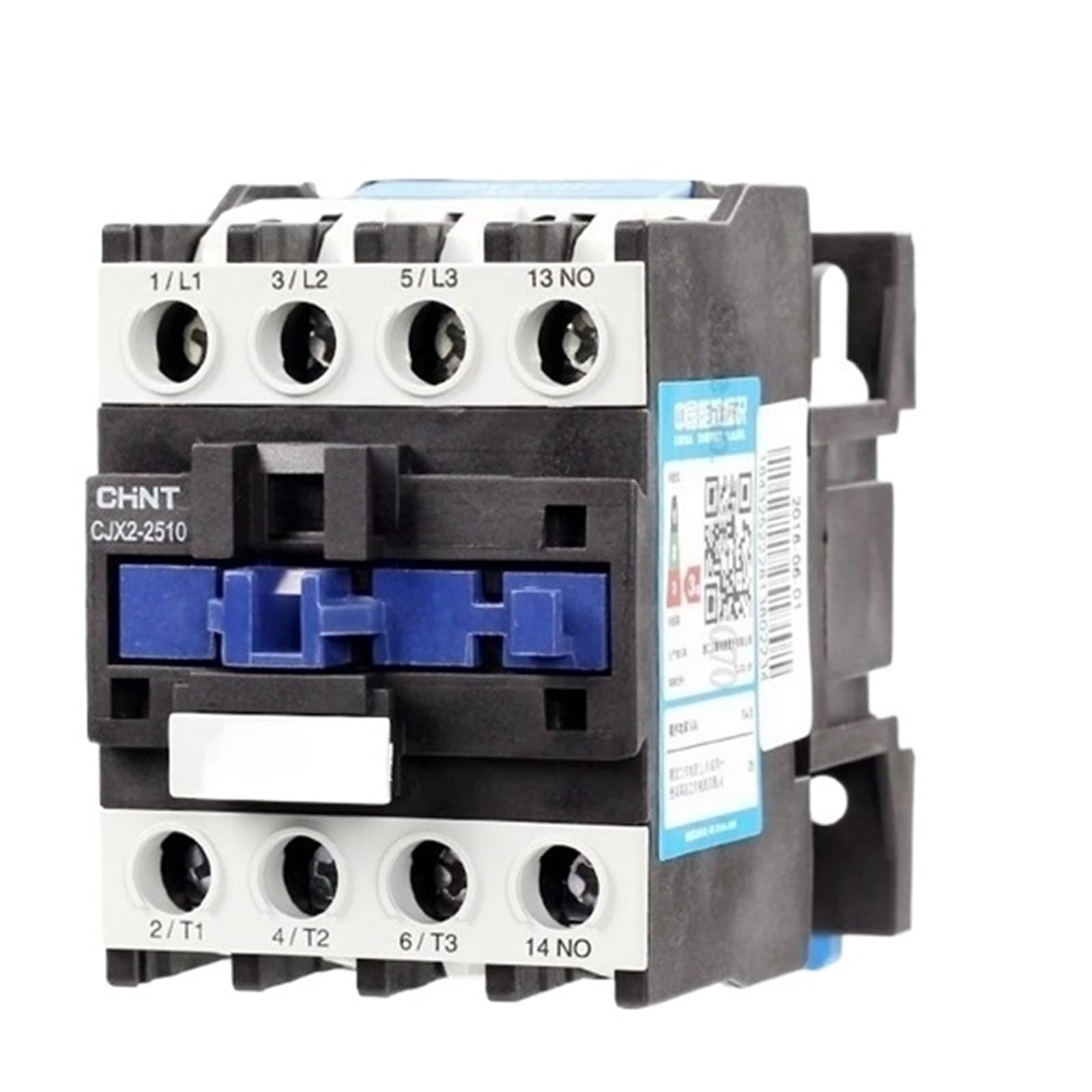 PWQBABJWL 1pcs CJX2-2510 1NO CJX2-2501 1NC DIN Rail Mount Electric Power AC Contactor 25A Coil Voltage 380V 220V 110V 36V 24V LC1-D(Cjx2-2510,24V)