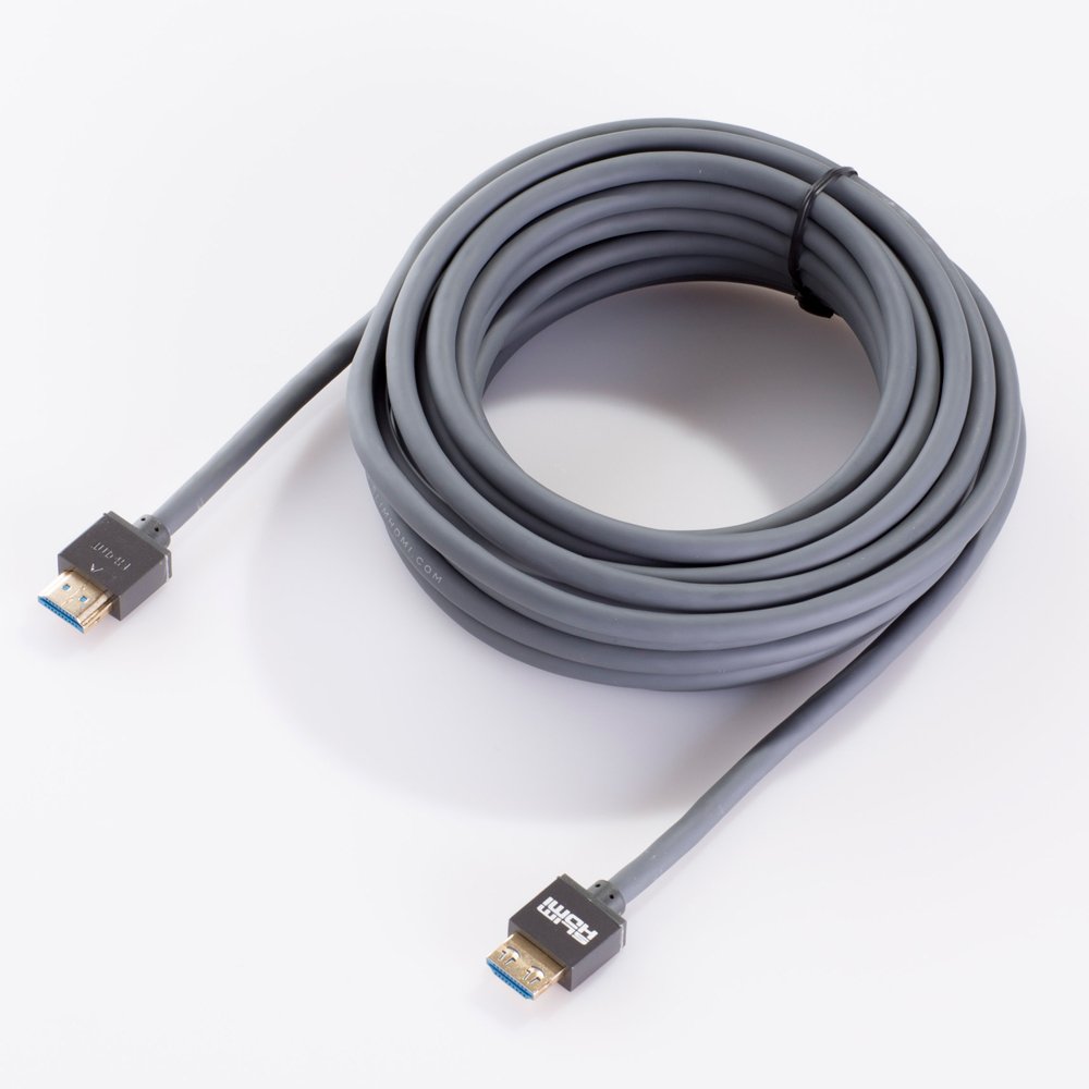 0.5m (50cm) Male Mini (Type C) to Male (Type A) Cable, The World's Slimmest HDMI Lead? (Gold Plated, 1080p, 3D, High Speed, ARC) — view 35