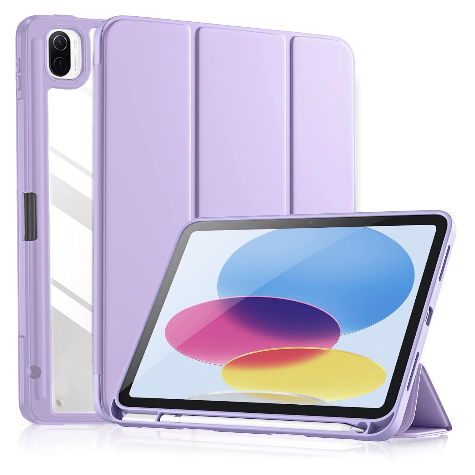 MOCA Case for Xiaomi Pad 5 / Pad 5 11 Pro with Pen Holder,Transparent Hard Shell Back Cover Protective Slim Case for Xiaomi Mi Pad 5 /Pad 5 Pro 11” (Midnight-Green, Xiaomi Pad 5 11 Inch) — Amazon image 13